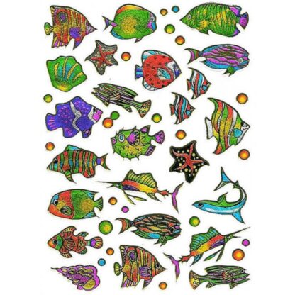 Stickers eksotiske fisk