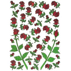 Sticker smukke roser