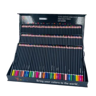 Farveblyantsæt 120 dele Colored Pencils Krea Tegninger Tilbud
