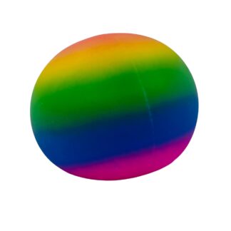 Kæmpe Stressbold Regnbuefarvet Fidget Toy Klemmebold Legetøj Tilbud