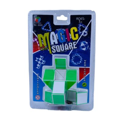 Magisk Slange Fidget Snake Cube Fidget Toy Grøn Legetøj Tilbud