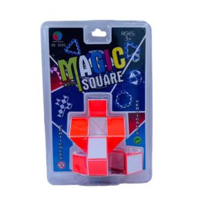 Magisk Slange Fidget Snake Cube Orange Fidget Toy Legetøj Tilbud