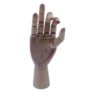 Wooden Hand Modelhånd Træ Træhånd Hobby Krea Tilbud
